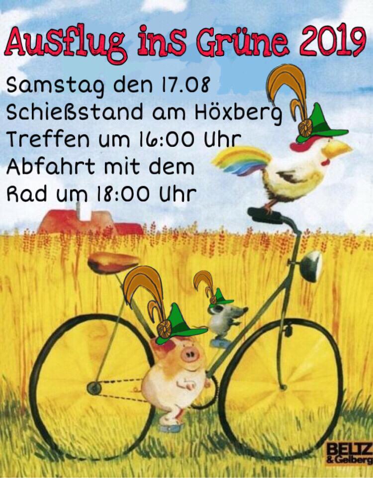 Ausflug ins Grüne 2019