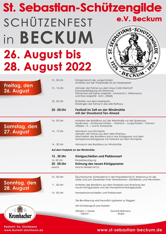 Plakat Schuetzenfest 2022 1